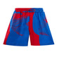 Elegant Silk Blend Blue Shorts for Men