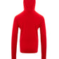 Elegant Red Cashmere Hooded Jumper