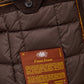 Elegant Corduroy Quilted Brown Jacket