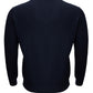 Elegant V-Neck Wool Blend Sweater