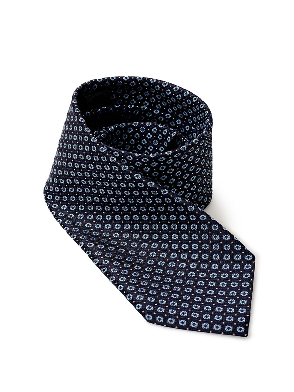 Elegant Blue Silk Tie - Perfect for Sophisticated Looks