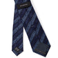 Elegant Blue Silk Regimental Tie