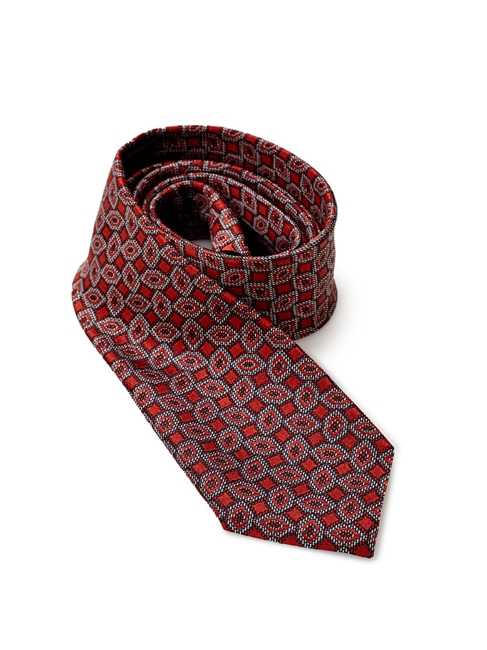 Silk Micro Print Italian Luxury Tie