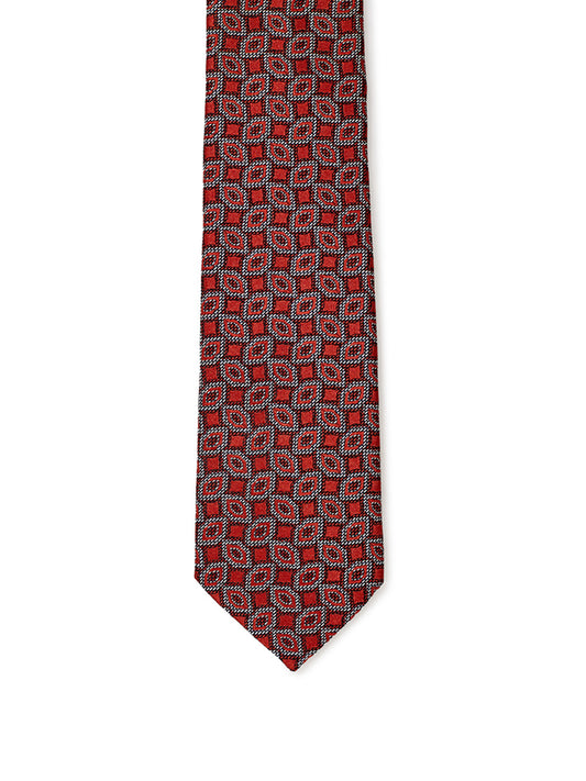 Silk Micro Print Italian Luxury Tie