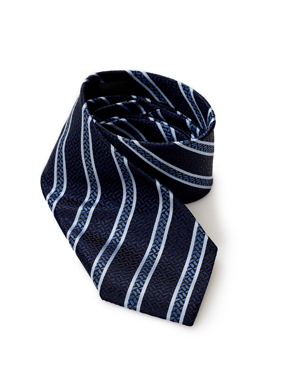 Elegant Blue Silk Tie