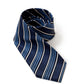 Elegant Blue Silk Men's Designer Tie