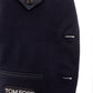 Elegant Navy Blue Wool Jacket