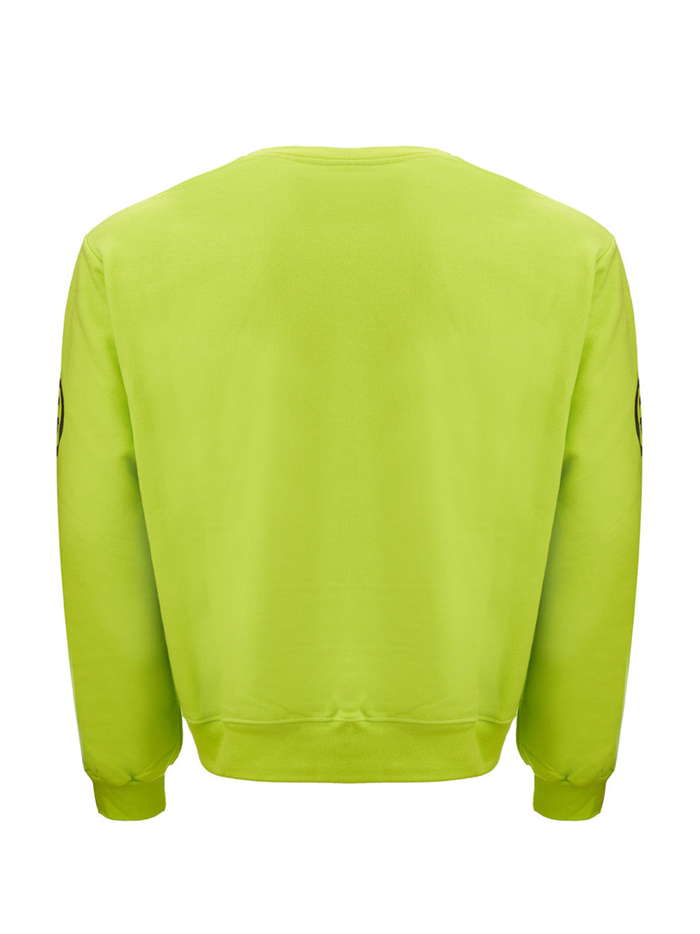 Neon Green Logo Cotton Sweatshirt