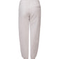 Elegant Cotton Sweatpants With Logo Band