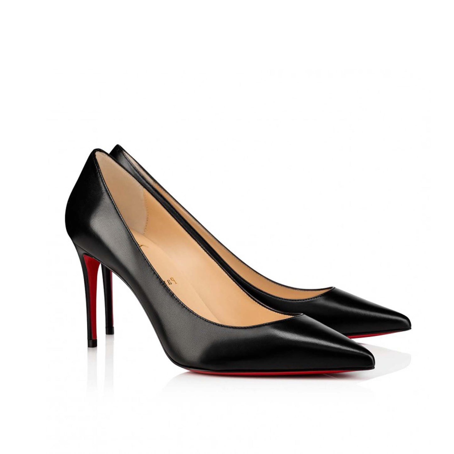 Elegance Redefined Black Leather Pumps