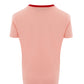 Elegant Pink Cotton Logo Tee