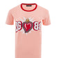 Elegant Pink Cotton Logo Tee