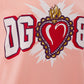 Elegant Pink Cotton Logo Tee