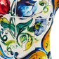 Elegant Maiolica Print Silk Top