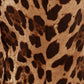 Elegant Leopard Print Sleeveless Jacket
