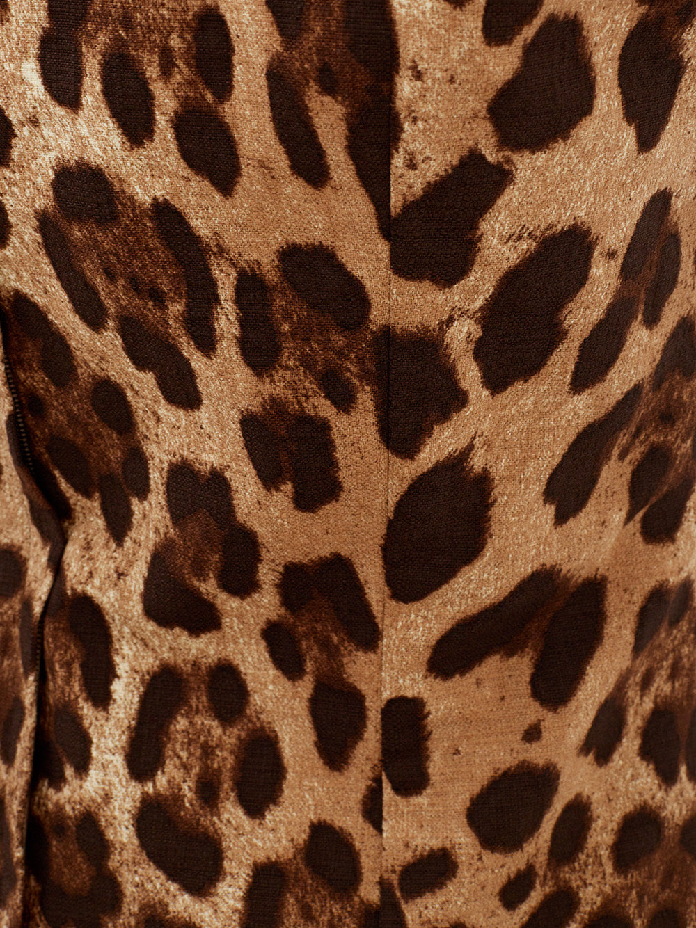 Elegant Leopard Print Sleeveless Jacket