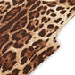 Elegant Leopard Print Sleeveless Jacket