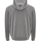 Elegant Grey Embroidered Logo Sweatshirt