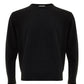 Elegant Black Wool Jumper - Italian Classic