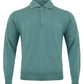 Elegant Green Wool and Silk Polo Shirt