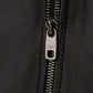 Elegant Slim Fit Leather Bomber Jacket