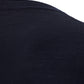 Elegant Blue Woolen Round Neck Jumper