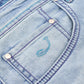 Elegant Relaxed Fit Authentic Denim Jeans