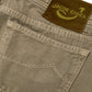 Exclusive Beige Cotton Jeans For Men