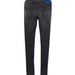 Elegant Slim Fit Black Denim Jeans