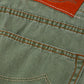 Elegant Washed Green Regular Fit Jeans