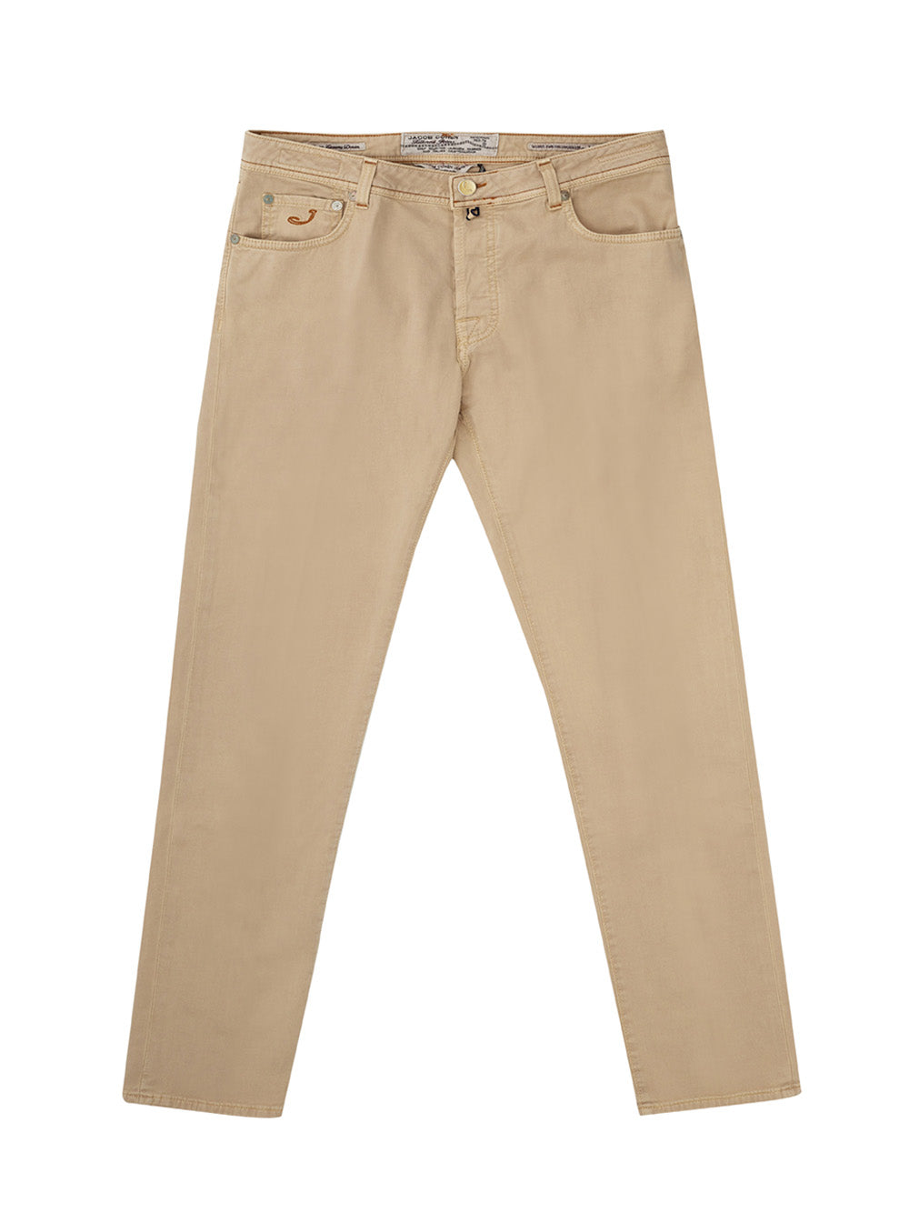 Elegant Beige Regular Fit Trousers