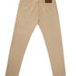 Elegant Beige Regular Fit Trousers