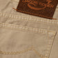 Elegant Beige Regular Fit Trousers