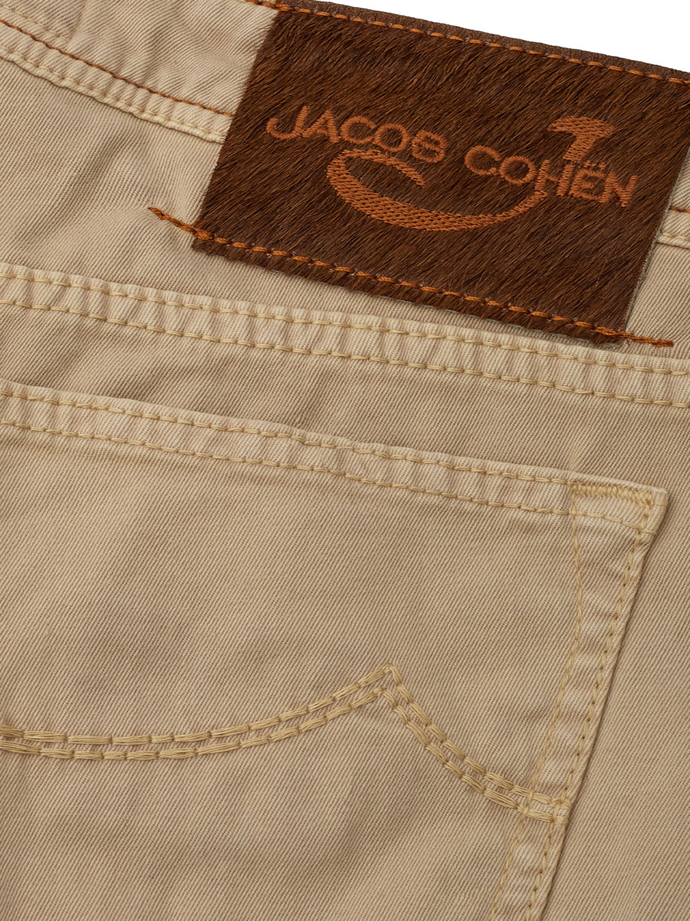 Elegant Beige Regular Fit Trousers