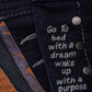 Elegant Dark Blue Denim Regula Fit Jeans