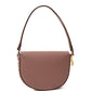 Chic Nude Frayme Shoulder Bag