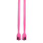 Neon Pink Over-the-Knee Statement Boot