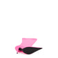 Neon Pink Over-the-Knee Statement Boot