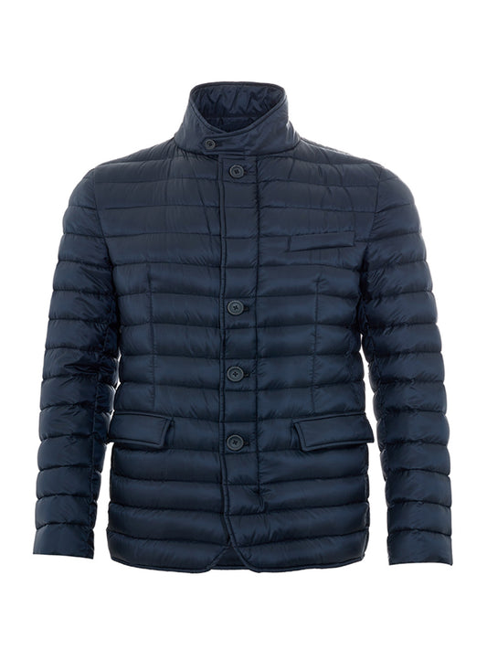 Elegant Ultralight Quilted Jacket in Serene Blue