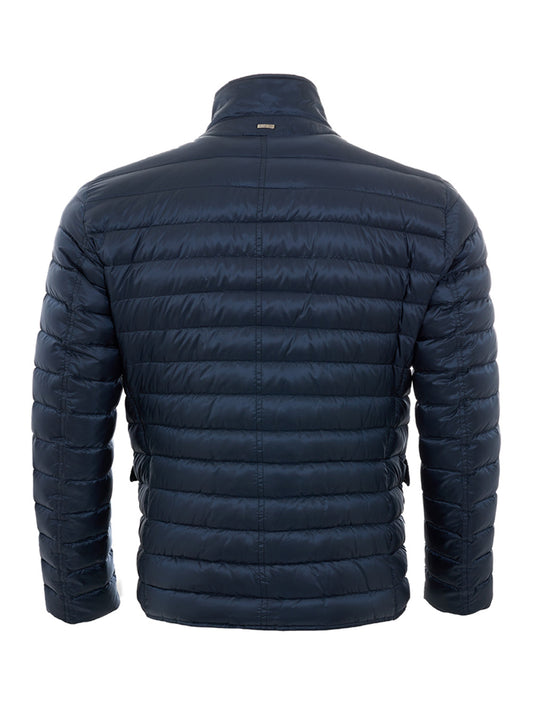 Elegant Ultralight Quilted Jacket in Serene Blue