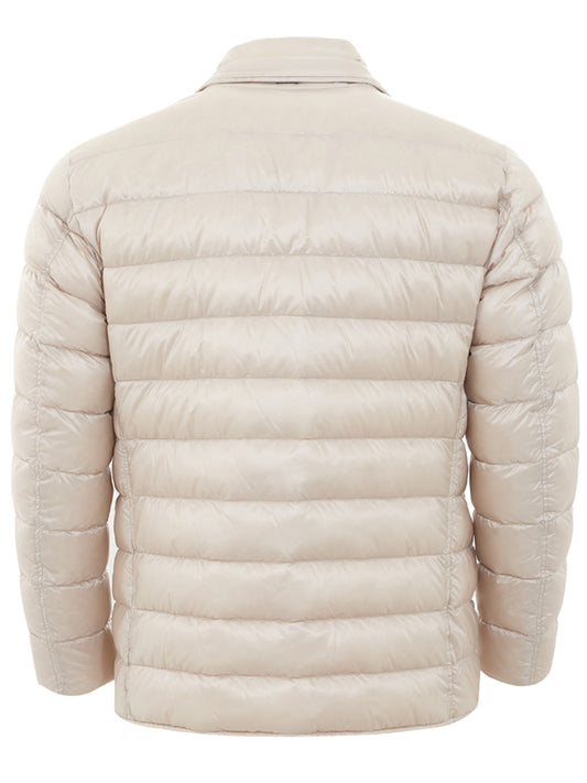 Ivory Luxe Ultralight Quilted Jacket