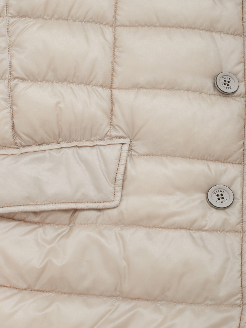 Ivory Luxe Ultralight Quilted Jacket