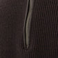 Italian Wool Turtleneck Jumper in Rich Brown