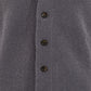Elegant Grey Felted Wool Cardigan