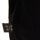 Elegant Black Wool Turtleneck Jumper