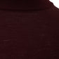 Elegant Red Purple Wool Turtleneck Jumper
