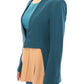 Blue stretch blazer jacket