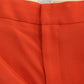 Orange boyfriend stretch pants