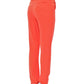 Orange boyfriend stretch pants