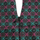Multicolor Doris short sleeve dress